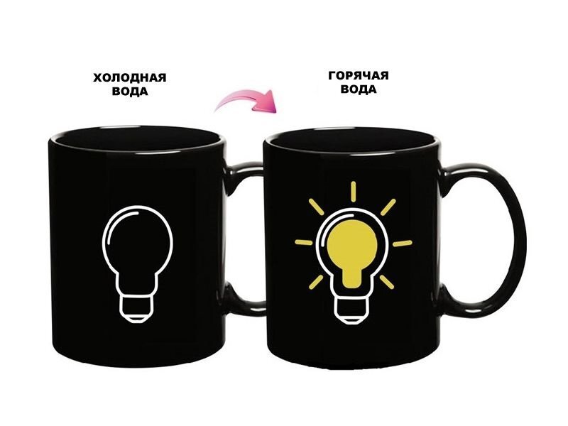 Кружка хамелеон Озон