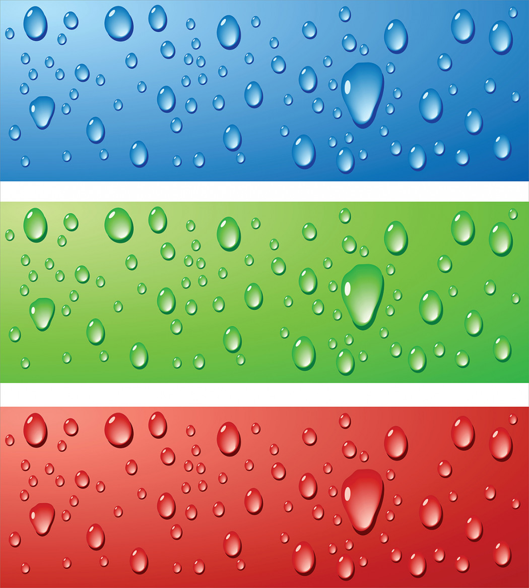 Colors wet