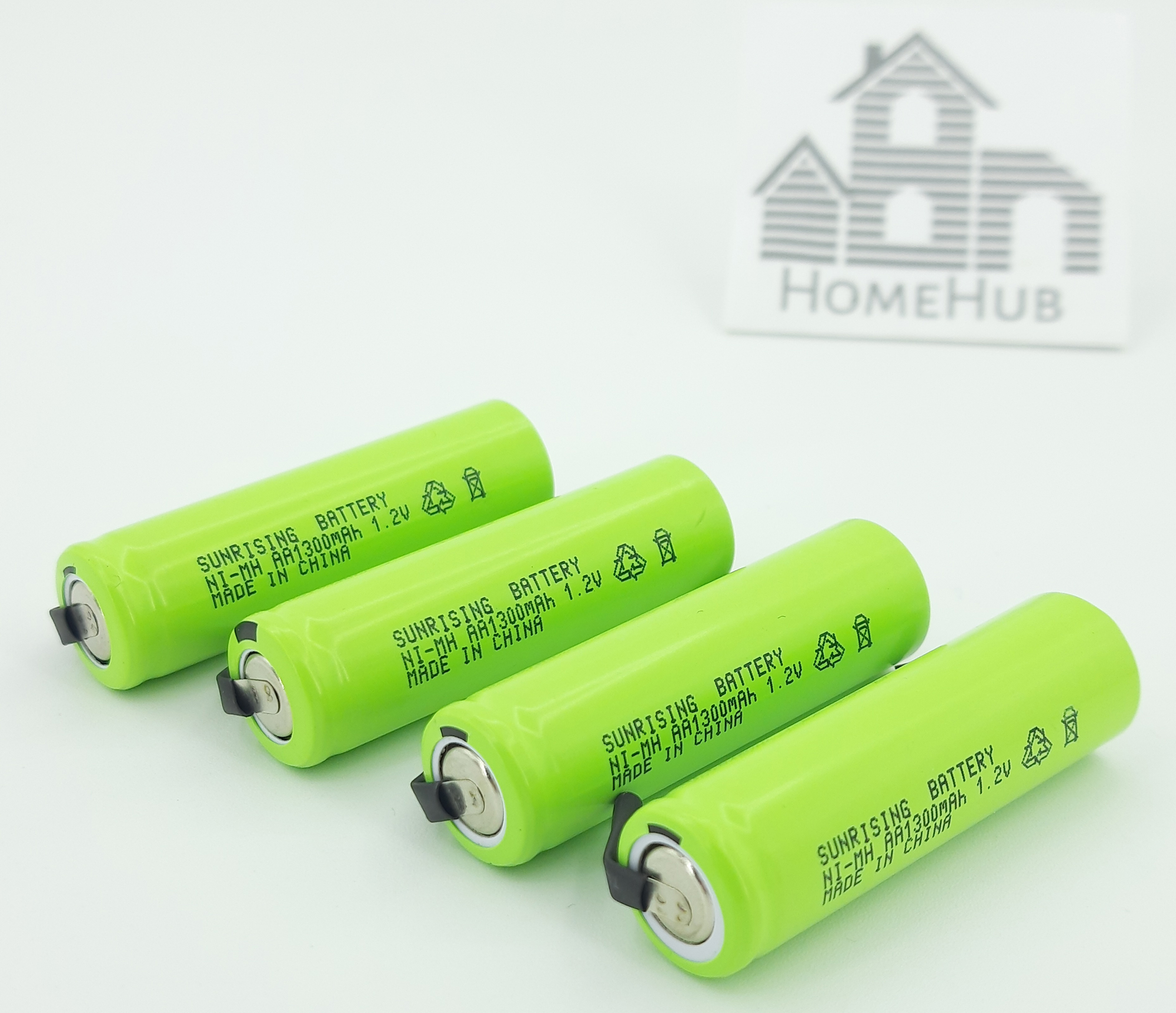 Аккумулятор Sunrising Ni-Mh, AА, 1.2V, 1300mAh, с лепестками, 4шт - купить  с доставкой по выгодным ценам в интернет-магазине OZON (564407305)