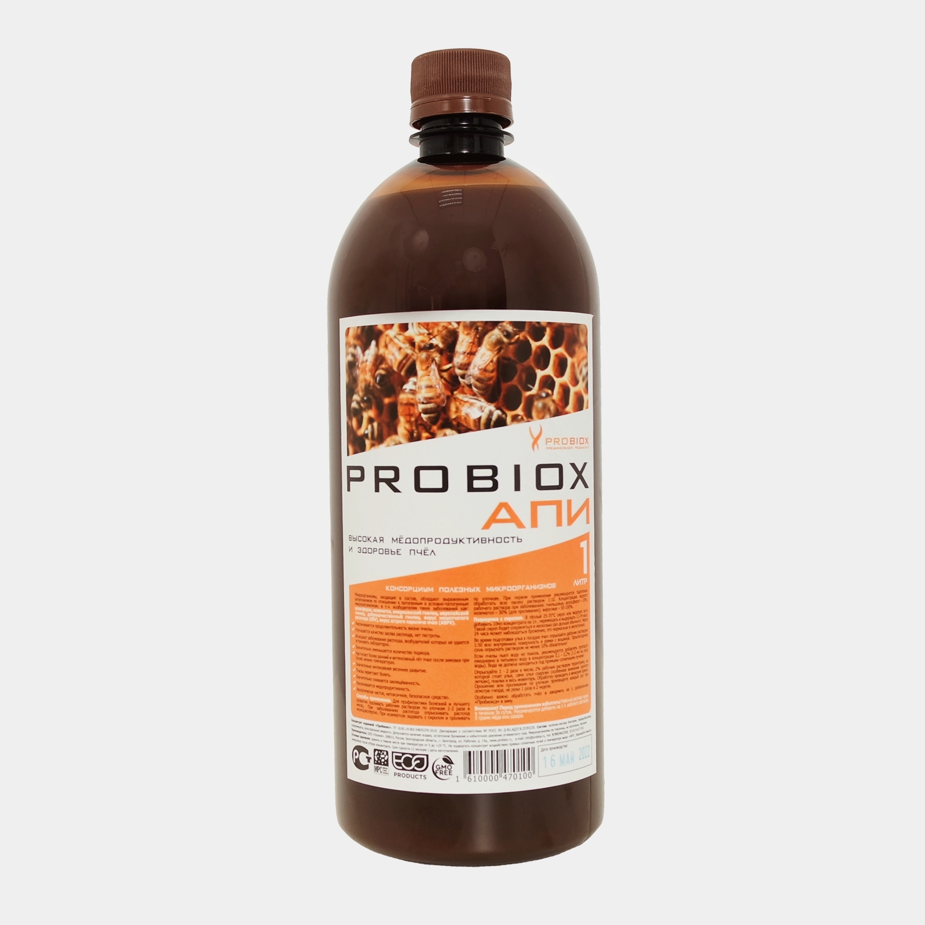 Пробиокс АПИ для пчёл Probiox АПИ 1л