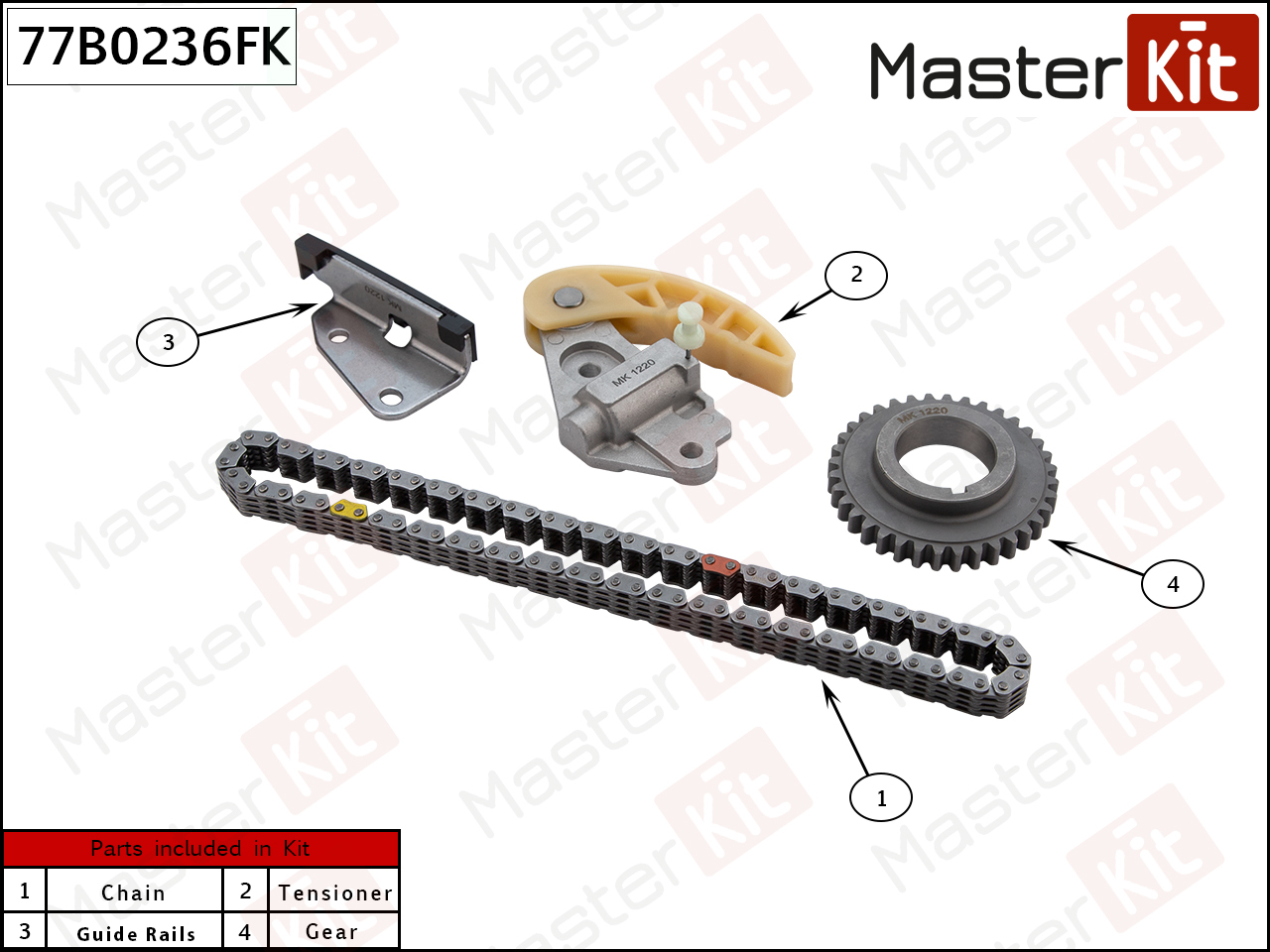 Цепь masterkit. 77b0024fk Master Kit комплект цепи. Master Kit 77b0069fk комплект цепи ГРМ. MASTERKIT 77b0263fk. Master Kit 77b0222fk комплект цепи ГРМ.