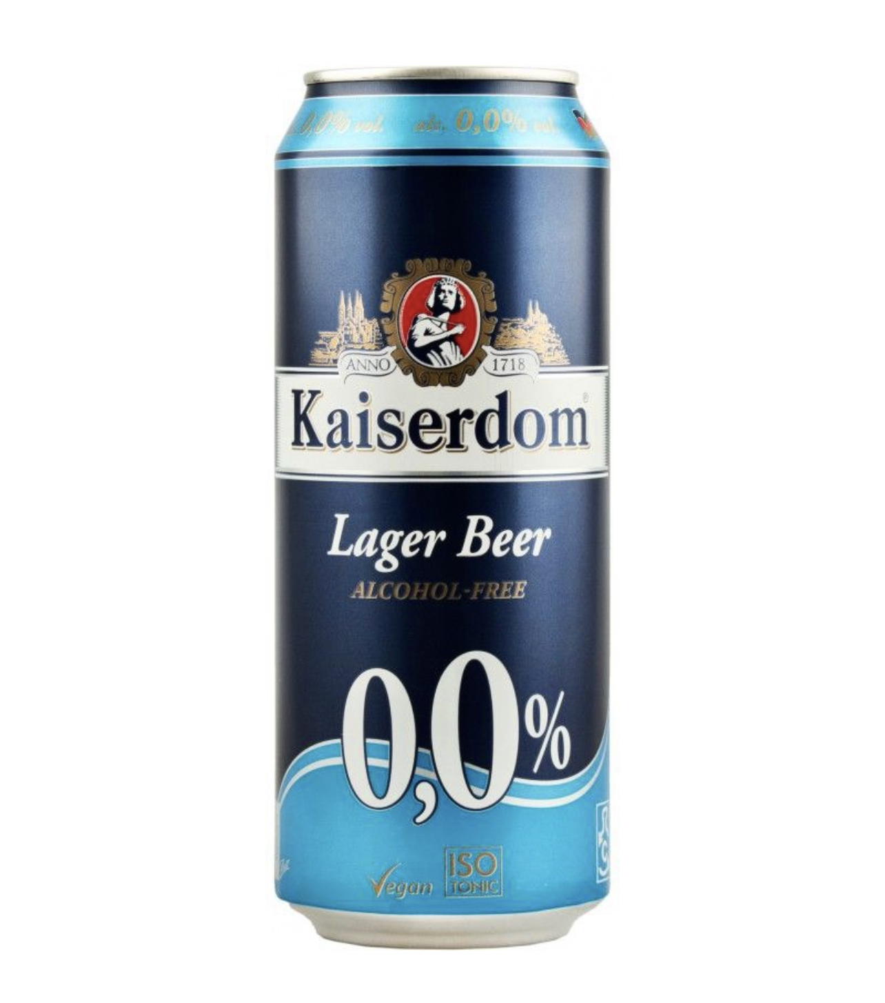 Пиво безалкогольное Kaiserdom Lager светлое, 24шт по 0,5л, Германия