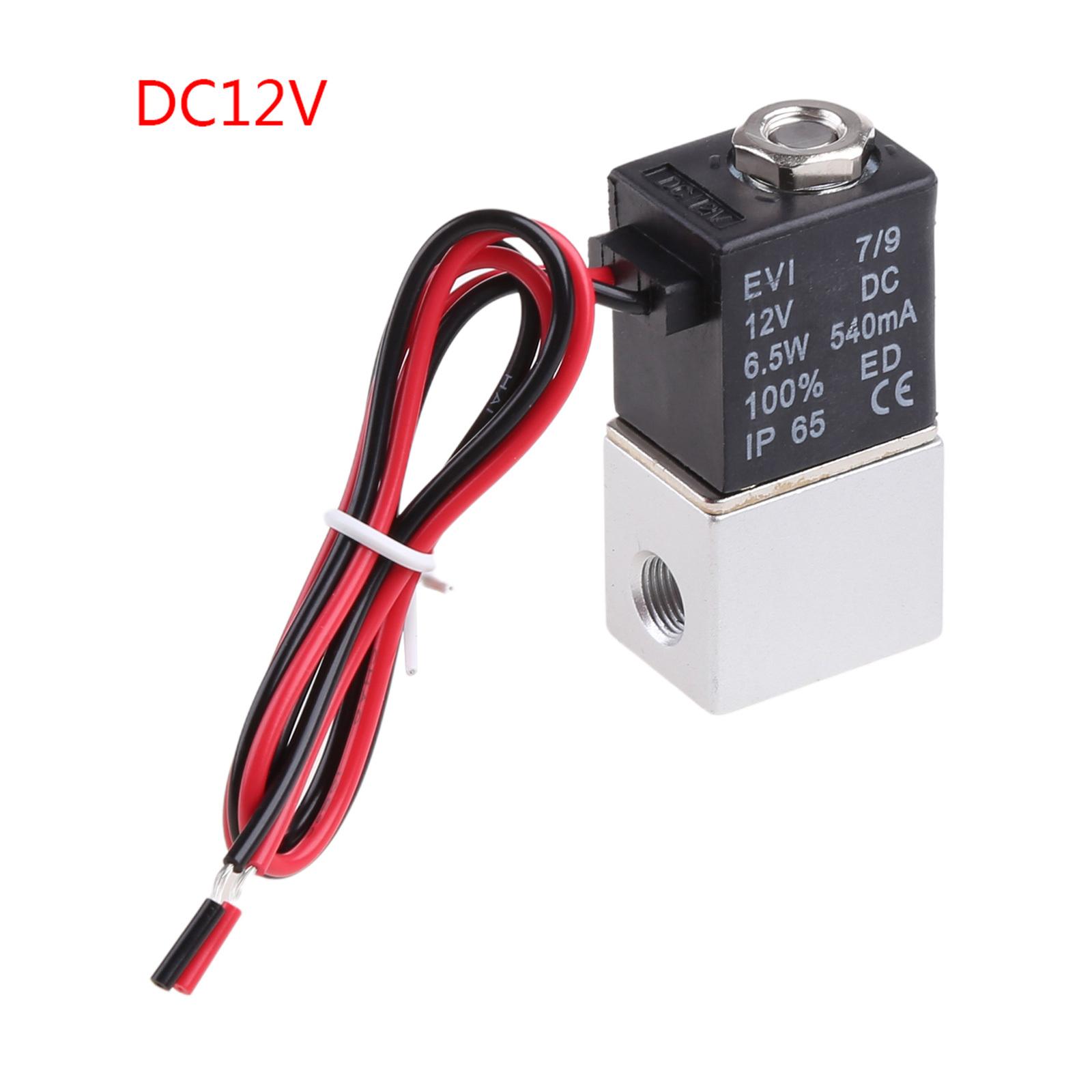 DC12V/DC24V/AC220V2-ходовой2-позиционныйНормальнозакрытыйнебольшойэлектрическийсоленоиддляпневматическойзаменывоздушногоклапана