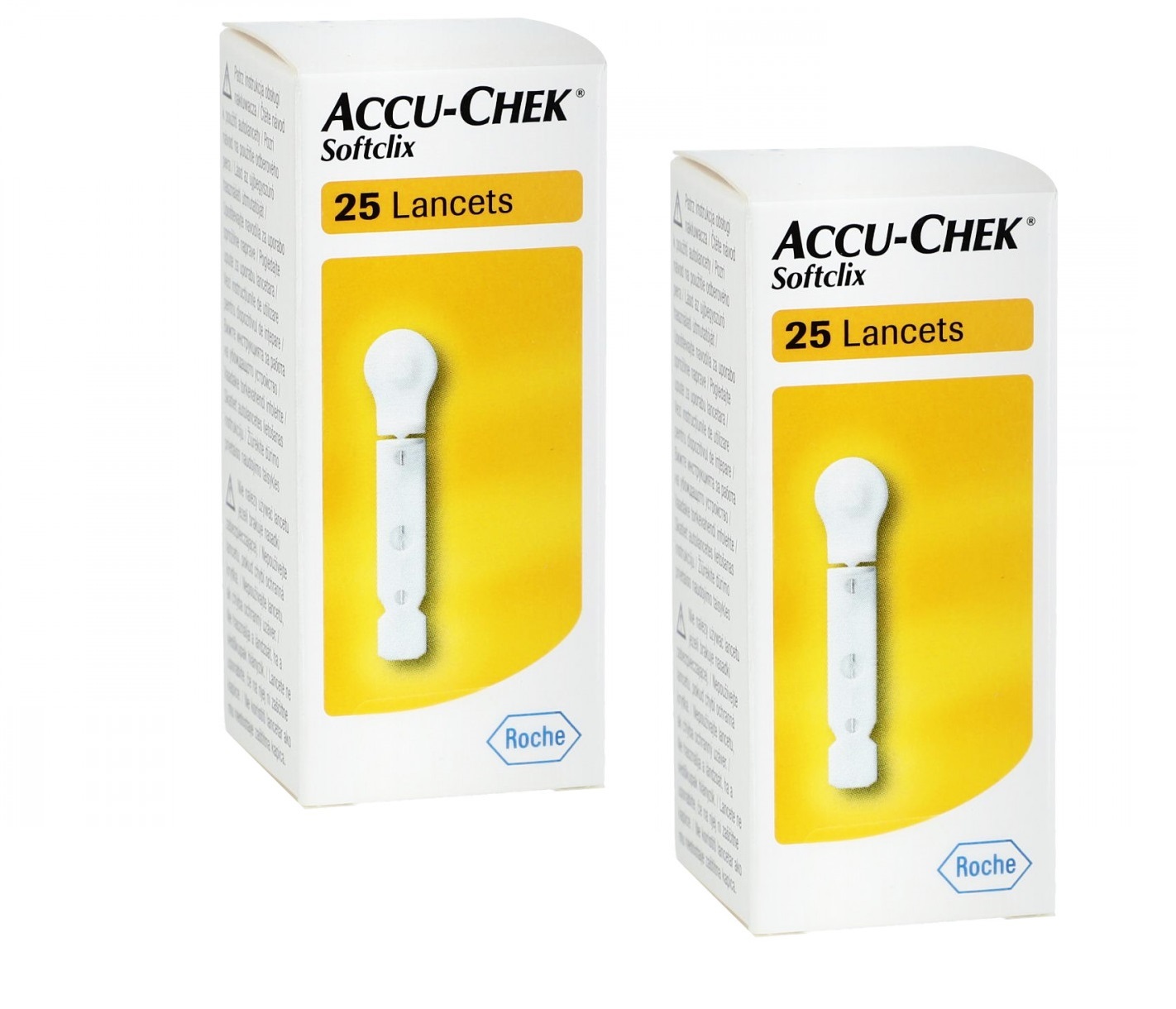 Ланцеты "Акку-Чек Софткликс"(Accu-Chek Softclix) №25 - 2 упаковки