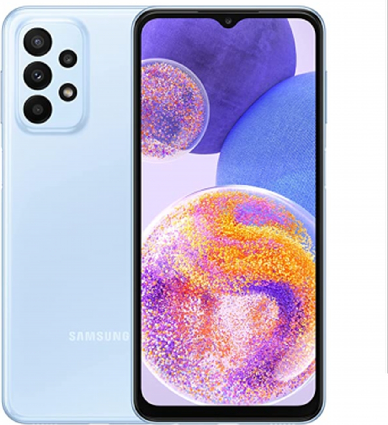 Samsung Смартфон Samsung Galaxy A23 (A235N) 4/128 ГБ, голубой