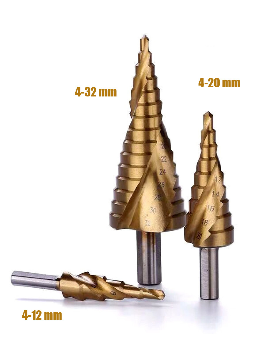 Набор Конусных Сверл По Металлу Купить