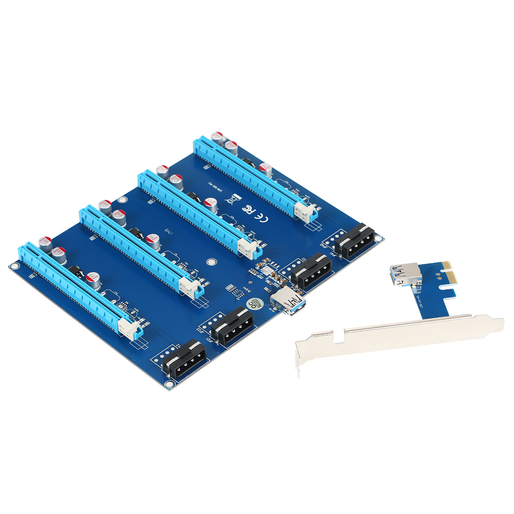 Слоты расширения адаптера. Переходник PCI-E на USB 3.0.