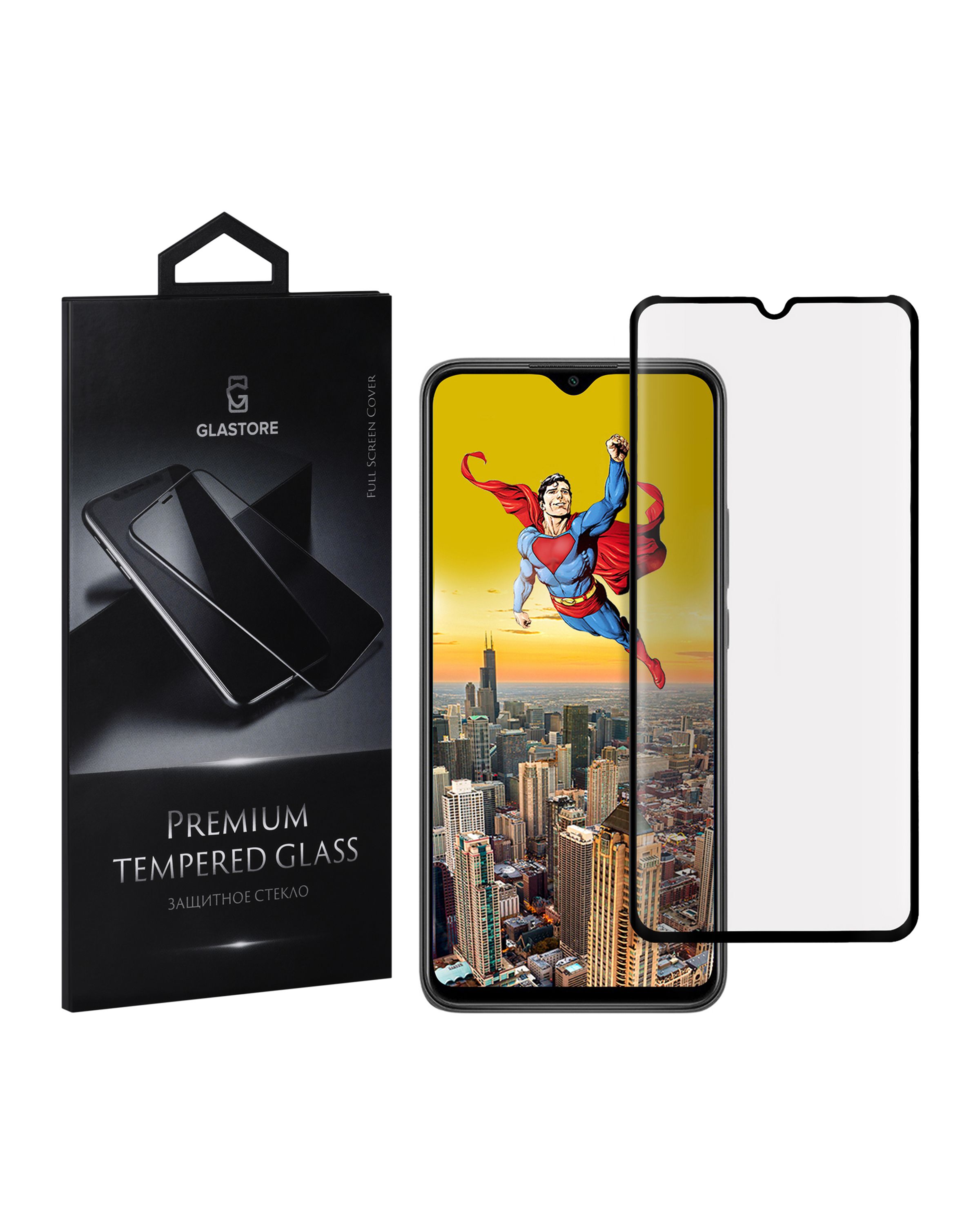 Защитное стекло Glastore Premium для Xiaomi Redmi 9  Redmi 9 Prime  Poco  M2 - купить с доставкой по выгодным ценам в интернет-магазине OZON  (692904309)