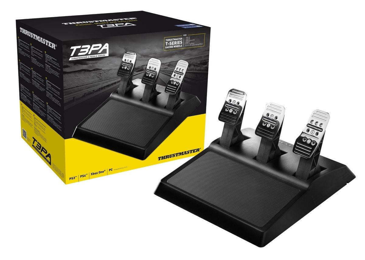 Игроввые педали Thrustmaster (4060056) T3PA 3 Pedals Add On, черный