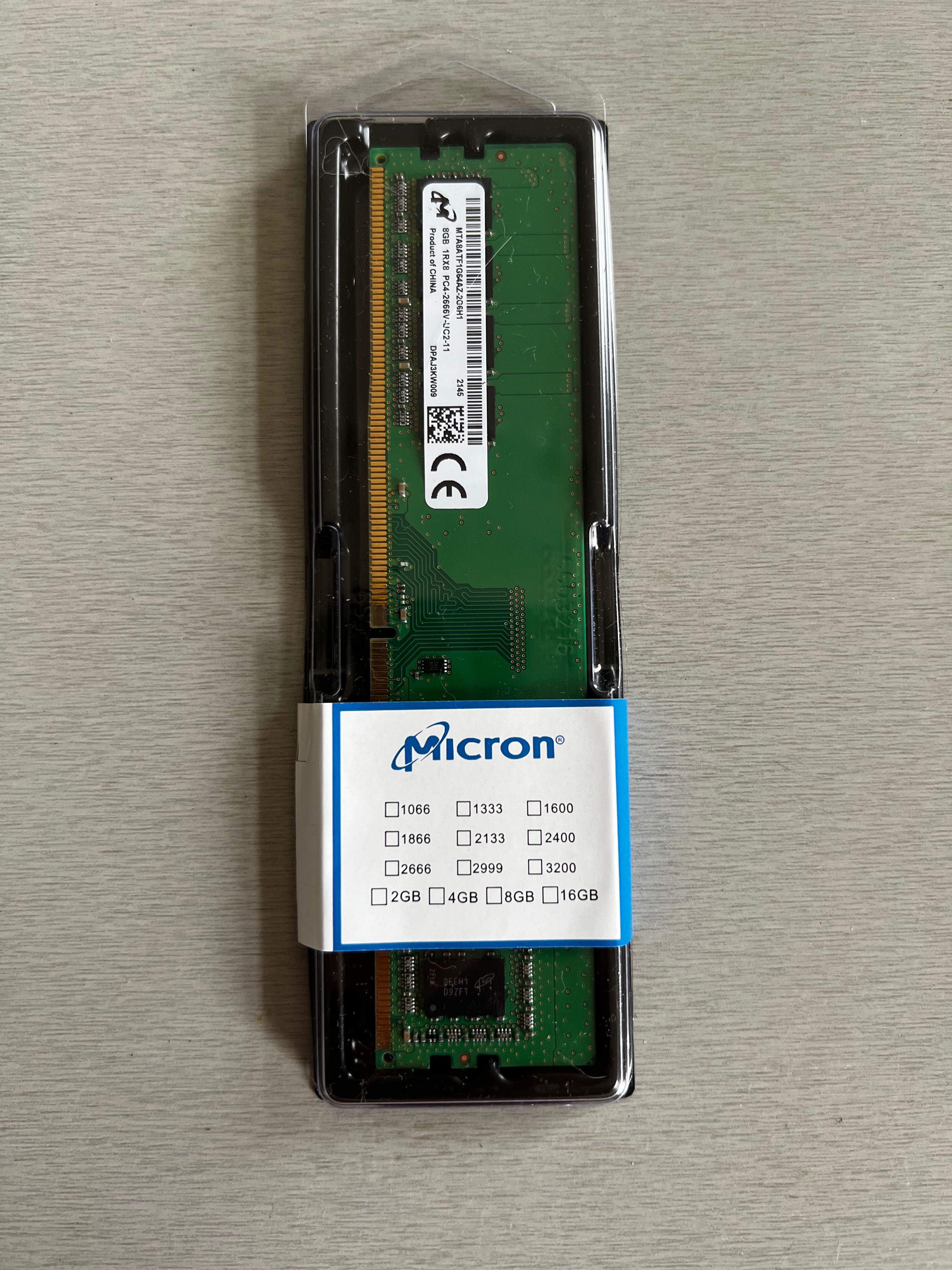Оперативная память micron ddr4. Desktop Memory.