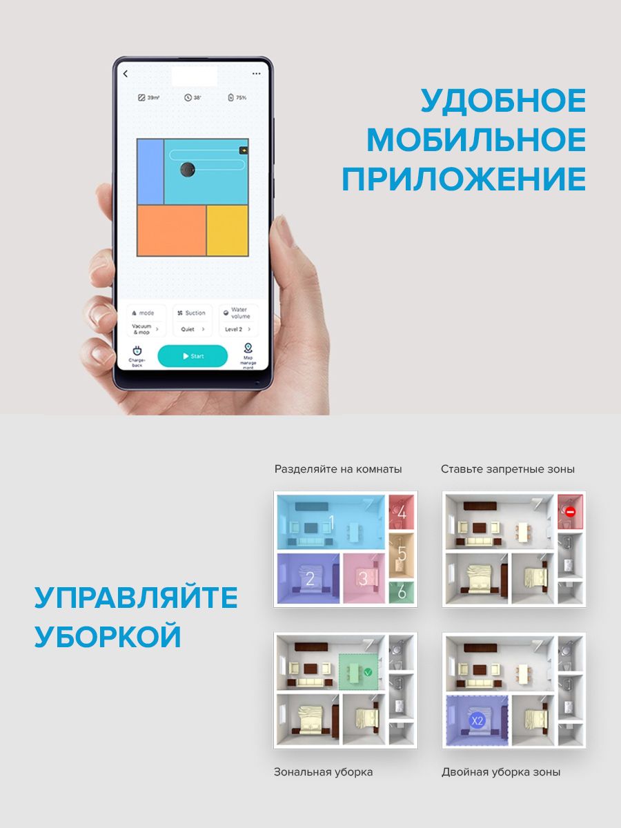 Робот Пылесос Genio Laser L800 Купить