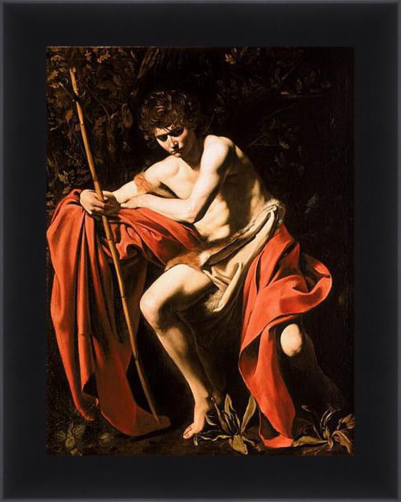 Караваджо иоанн креститель список картин караваджо