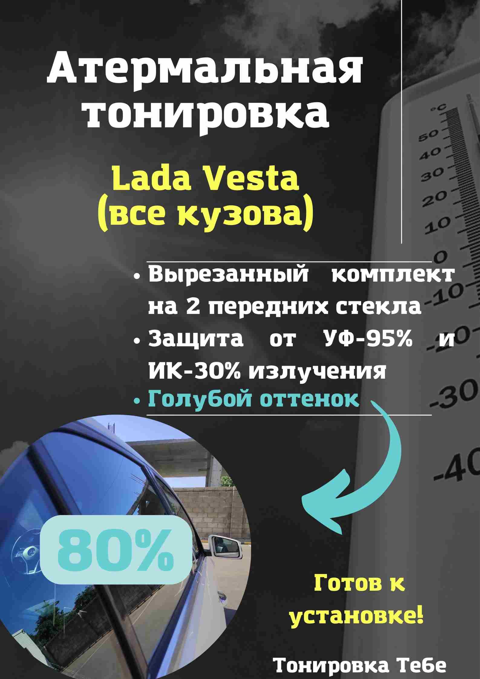 Пленка тонировочная, 80%, 45x85 см купить по выгодной цене в  интернет-магазине OZON (616503417)