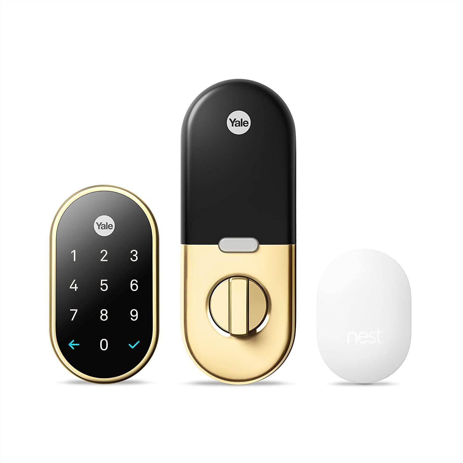 Nest x Yale Polished Brass RB YRD540 WV 619 OZON 744971106