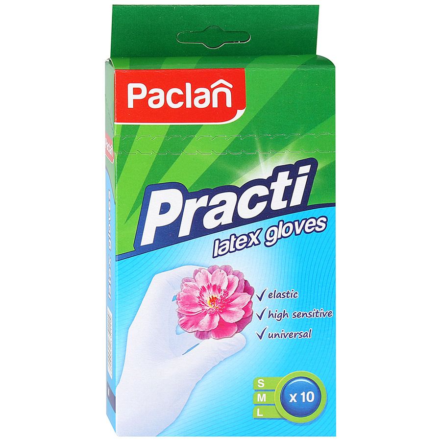 Paclan Перчатки хозяйственные, 5 пар