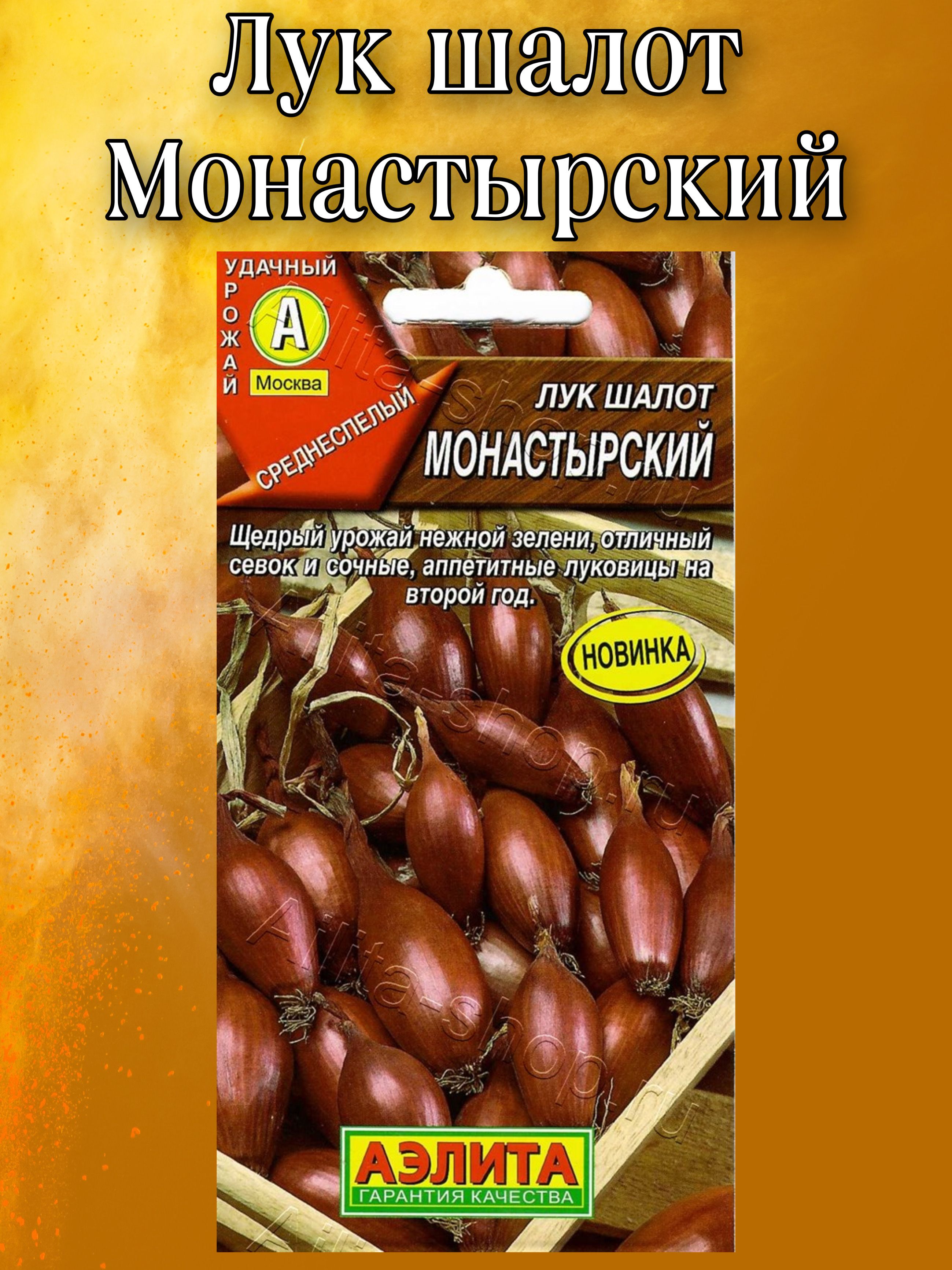 Лук шалот Монастырский семена - купить с доставкой по России и Екатеринбургу - и