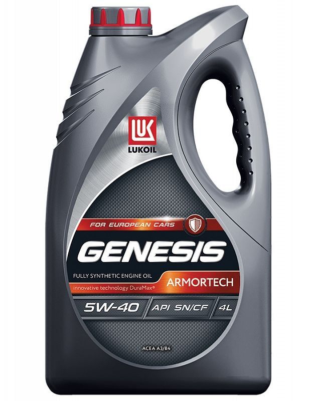 ЛУКОЙЛ (LUKOIL) GENESIS ARMORTECH 5W-40 Масло моторное, Синтетическое, 4 л