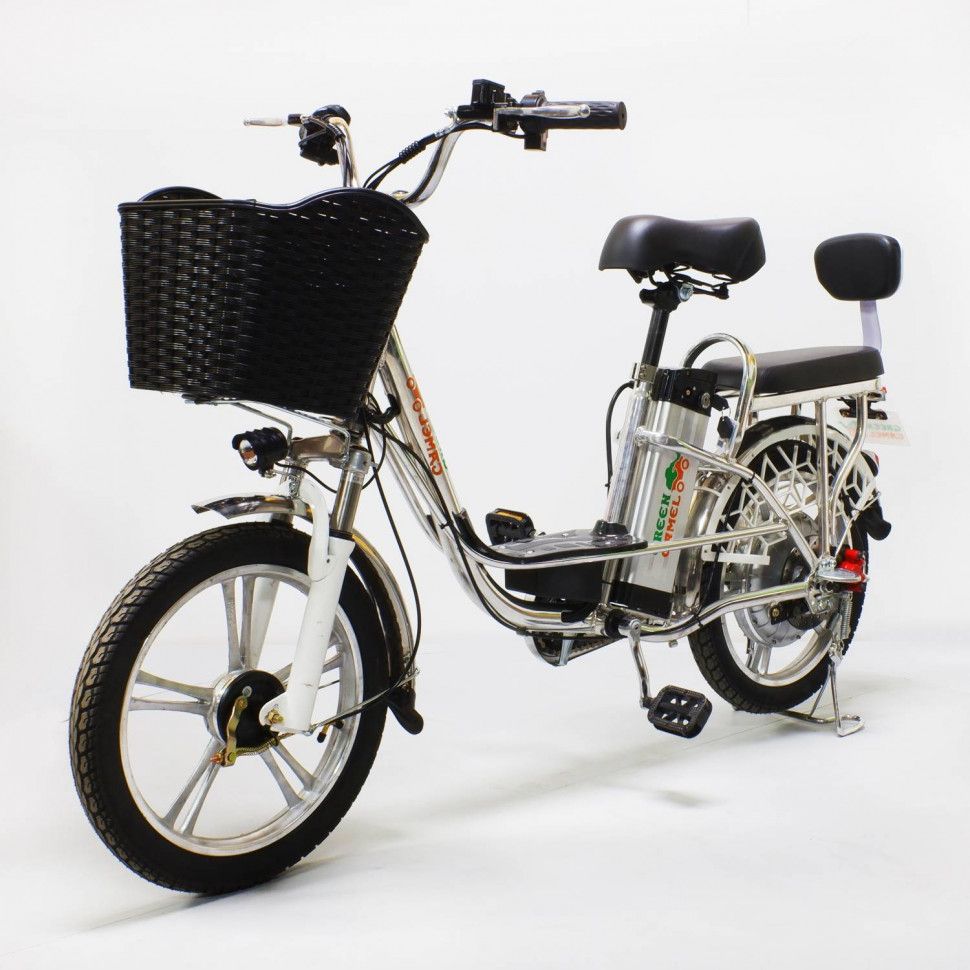 GreenCamelЭлектровелосипедТранк-18V2(R18250W48v10Ah)алюм,гидравлика,250вт