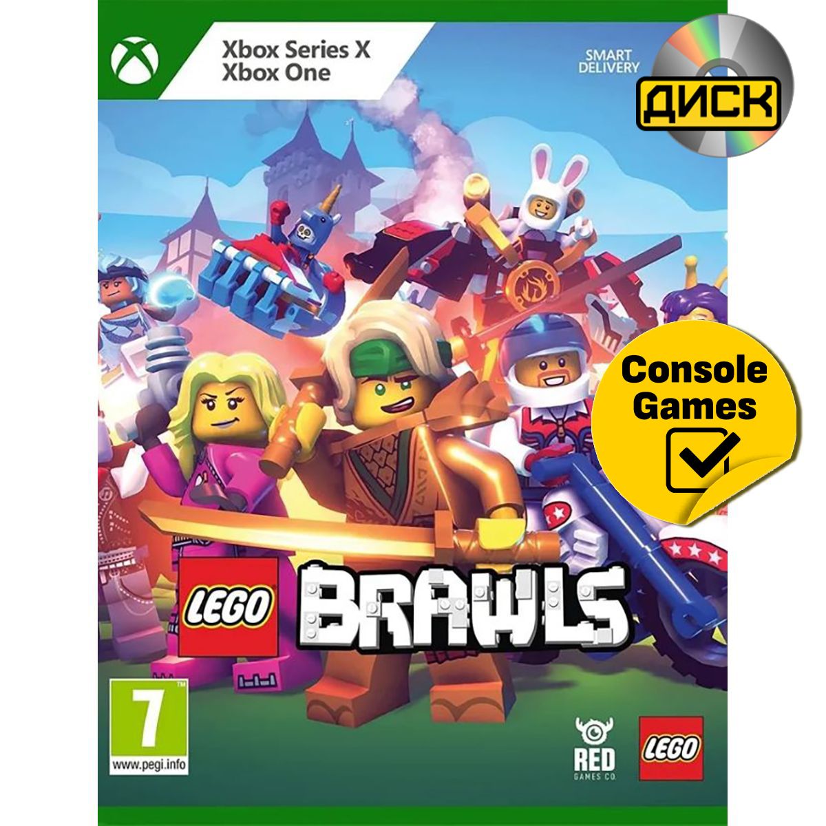 Игра LEGO Brawl (Xbox Series, Xbox One, Русские субтитры) купить по низкой  цене с доставкой в интернет-магазине OZON (1237683575)