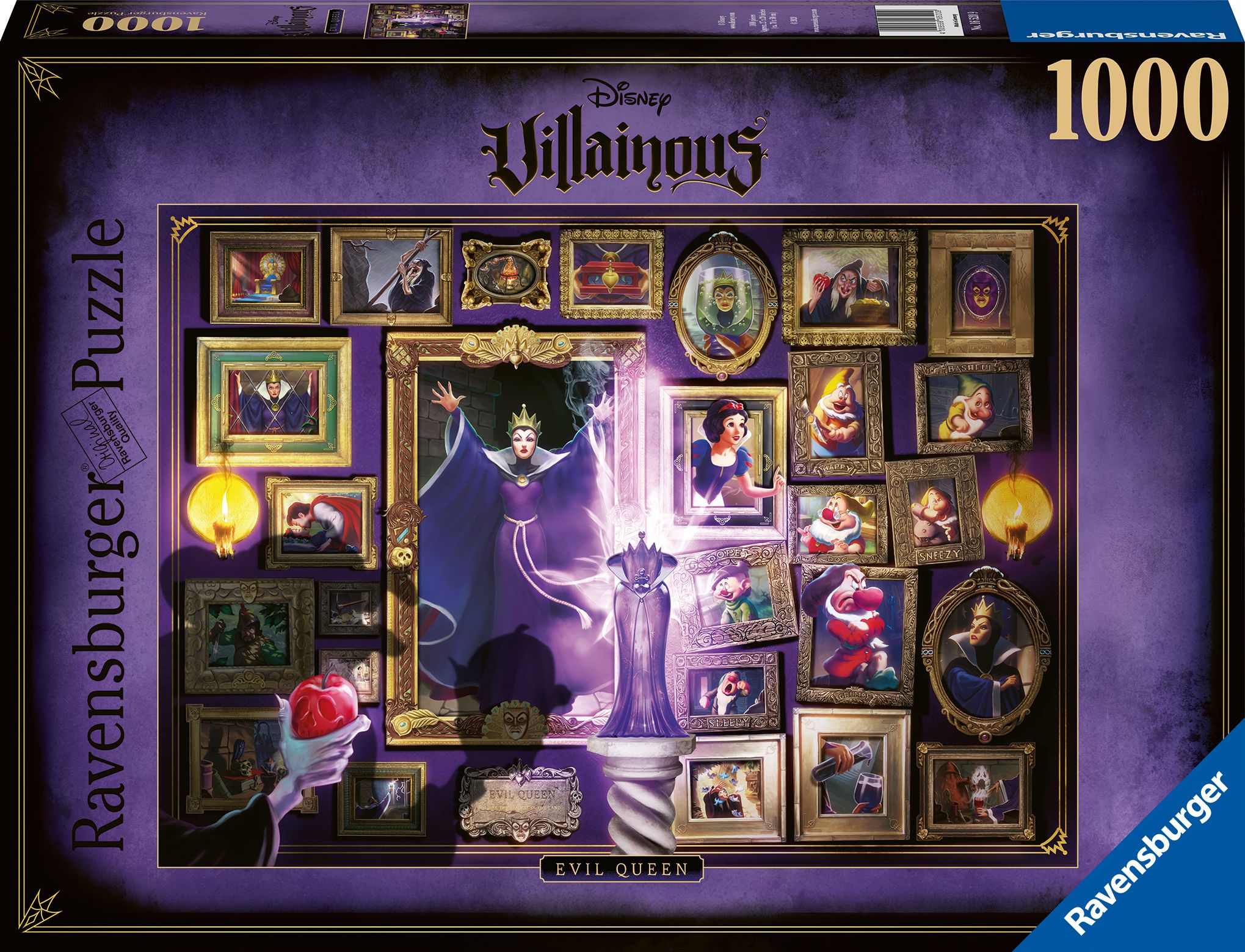 Evil puzzle. Пазл Disney Villains 1000. Pocket Puzzle of Evil.