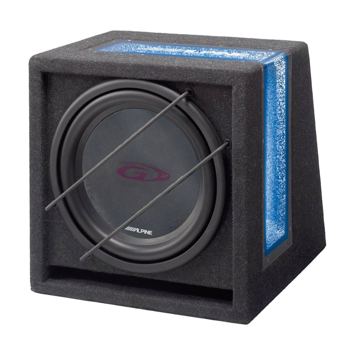 Alpine 12 inch hot sale subwoofer with box