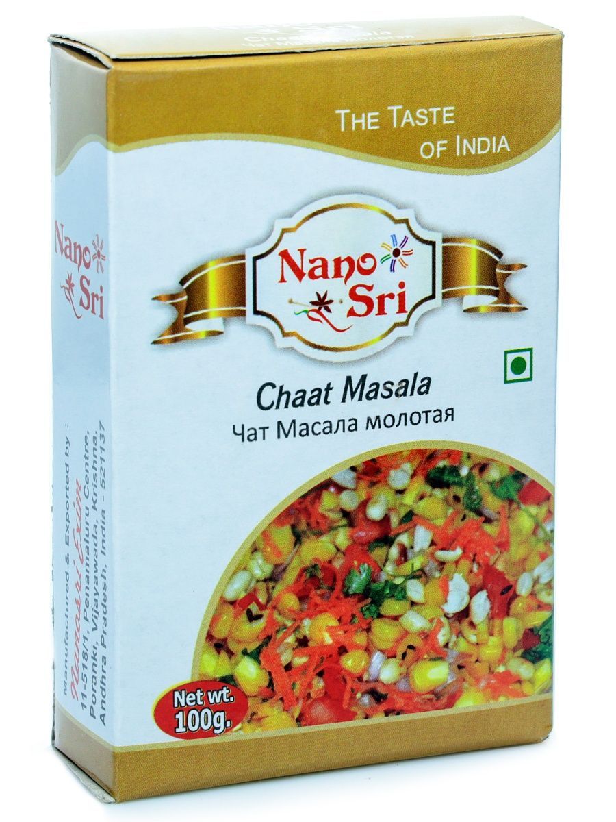 Приправа чат масала Nano Sri (Chaat Masala), 100 г