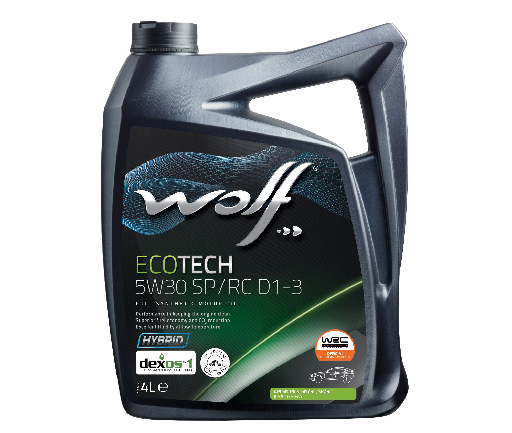 WolfECOTECH0W-20Масломоторное,Синтетическое,4л