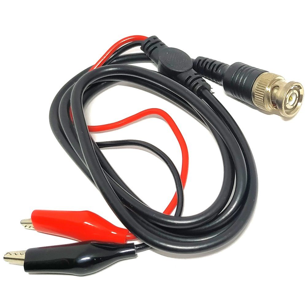 P1011 Oscilloscope Probe, Щуп для осциллографа 0-100МГц, с крокодилами, длина 100см