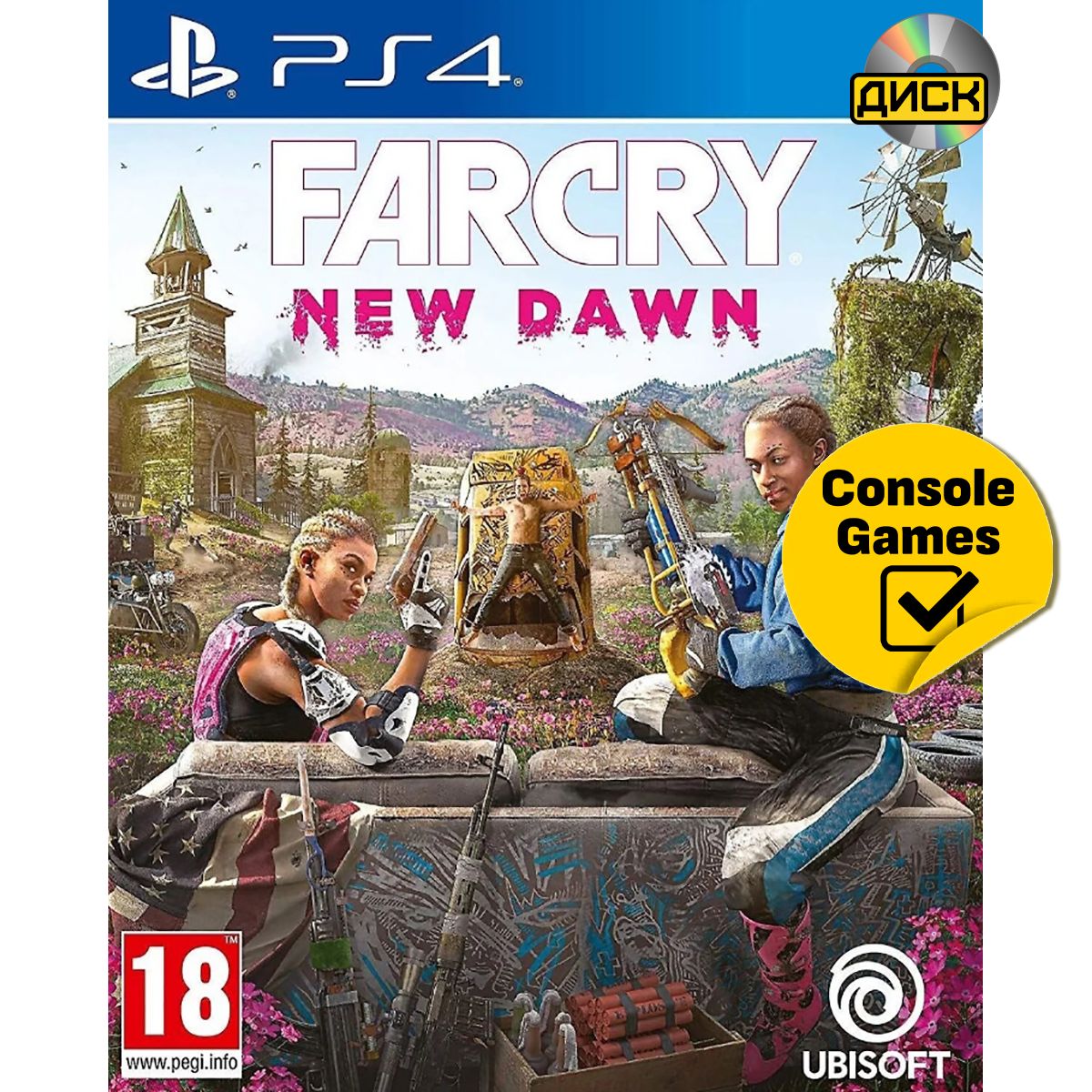 Игра Far Cry New Dawn (английская версия) (PlayStation 4, Английская  версия) купить по низкой цене с доставкой в интернет-магазине OZON  (827544471)