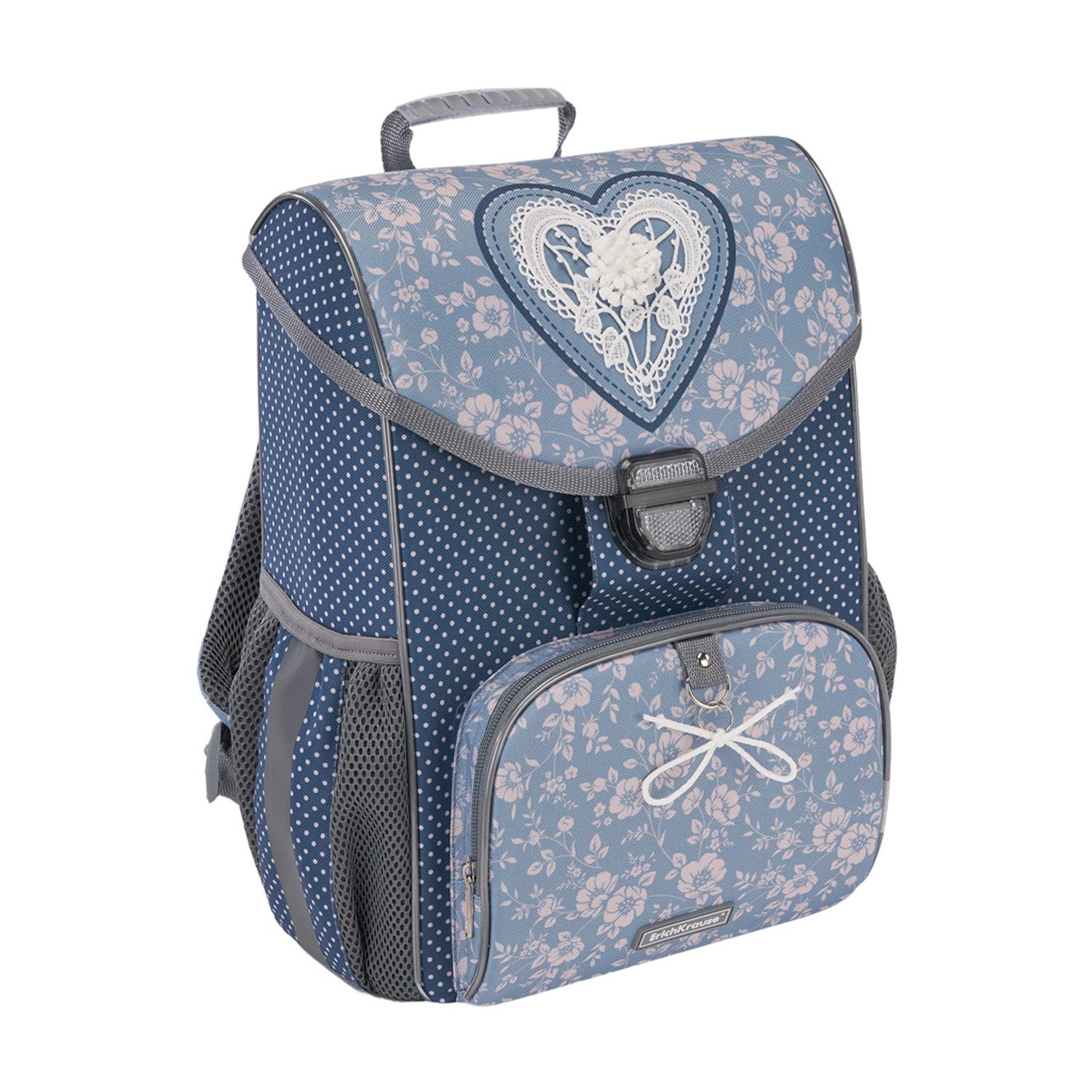 Школьный ранец ErichKrause ErgoLine 15L Lacey Heart