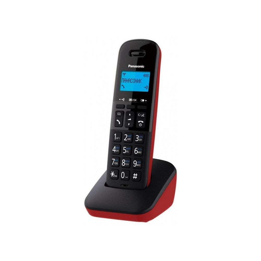 Dect телефон Panasonic KX-TGB610RUR red - купить с доставкой по выгодным  ценам в интернет-магазине OZON (1564863896)