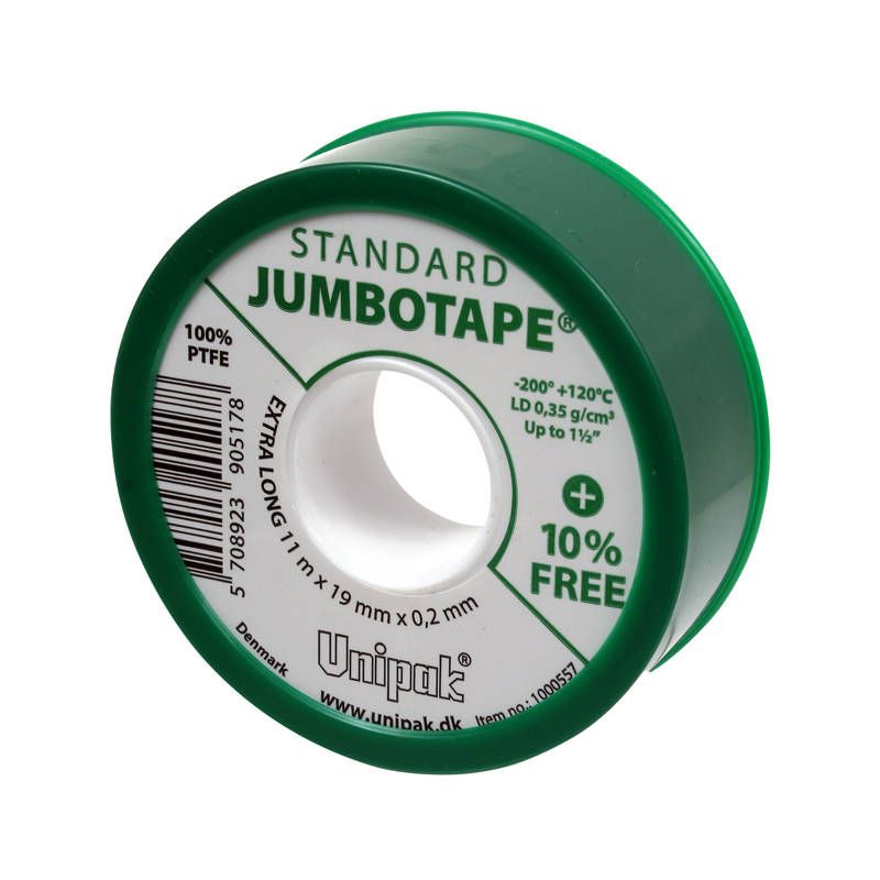 ФУМ-лента Unipak "JUMBOTAPE" (11м x 19мм x 0,2мм) (1000557)