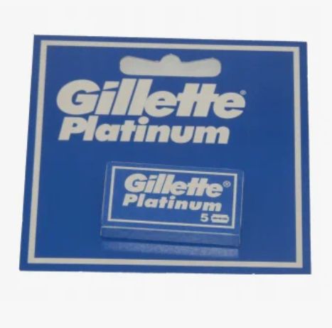 Gillette Лезвия для станка, Rubie Platinum Plus, 5 шт /