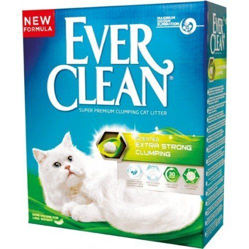 Наполнитель ever clean для кошачьего туалета комкующийся