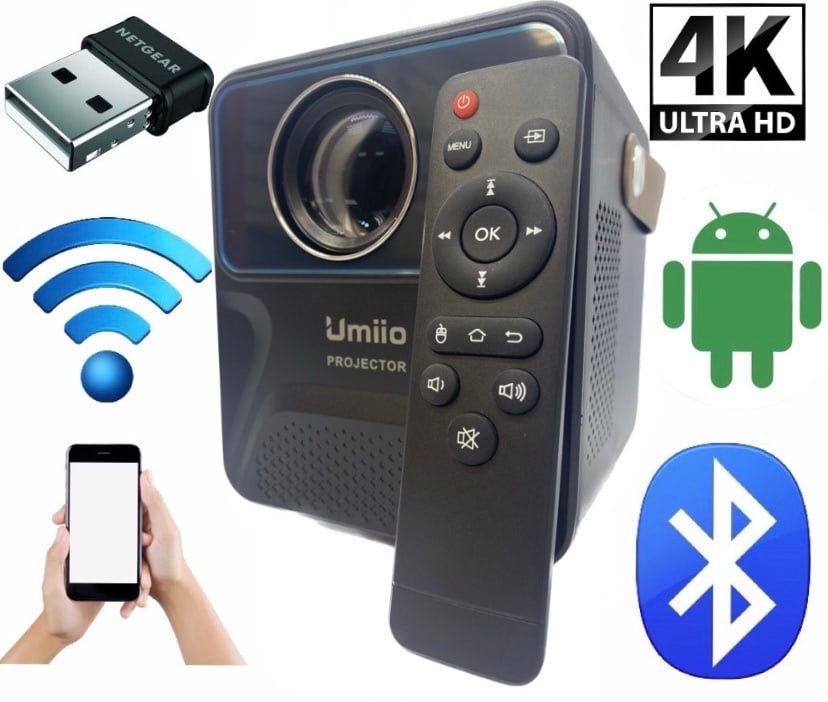 Umiio p30 ultra. Портативный проектор Umiio. Проектор Umiio 8 Pro.