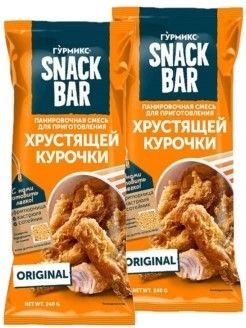 Гурмикс Snack Bar смесь панировочная хрустящая корочка