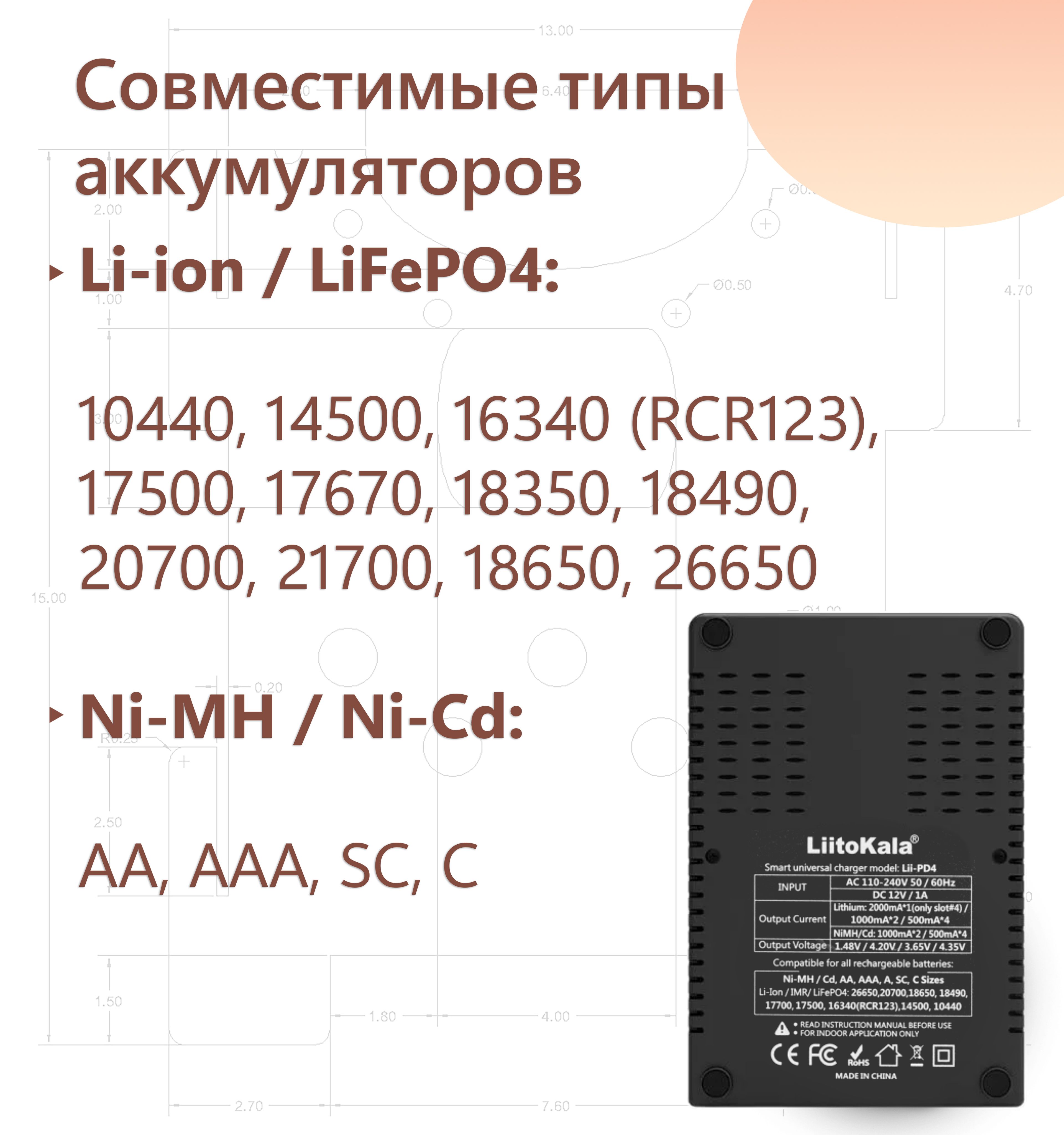 Lii pd4 инструкция на русском