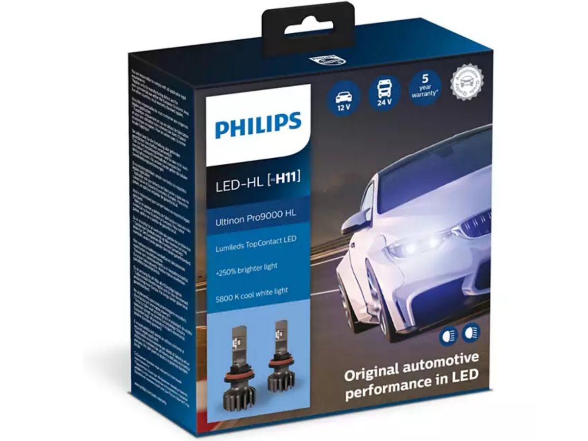 Лампа автомобильная Philips 12В/24В, 2 шт. купить по низкой цене с  доставкой в интернет-магазине OZON (860271962)