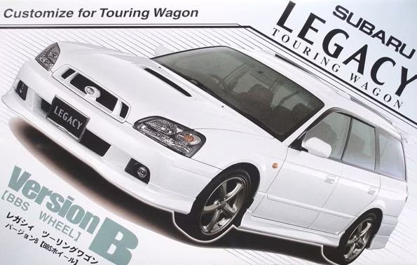 Сборная модель автомобиля Fujimi FU03553 Subaru Legacy B Wagon