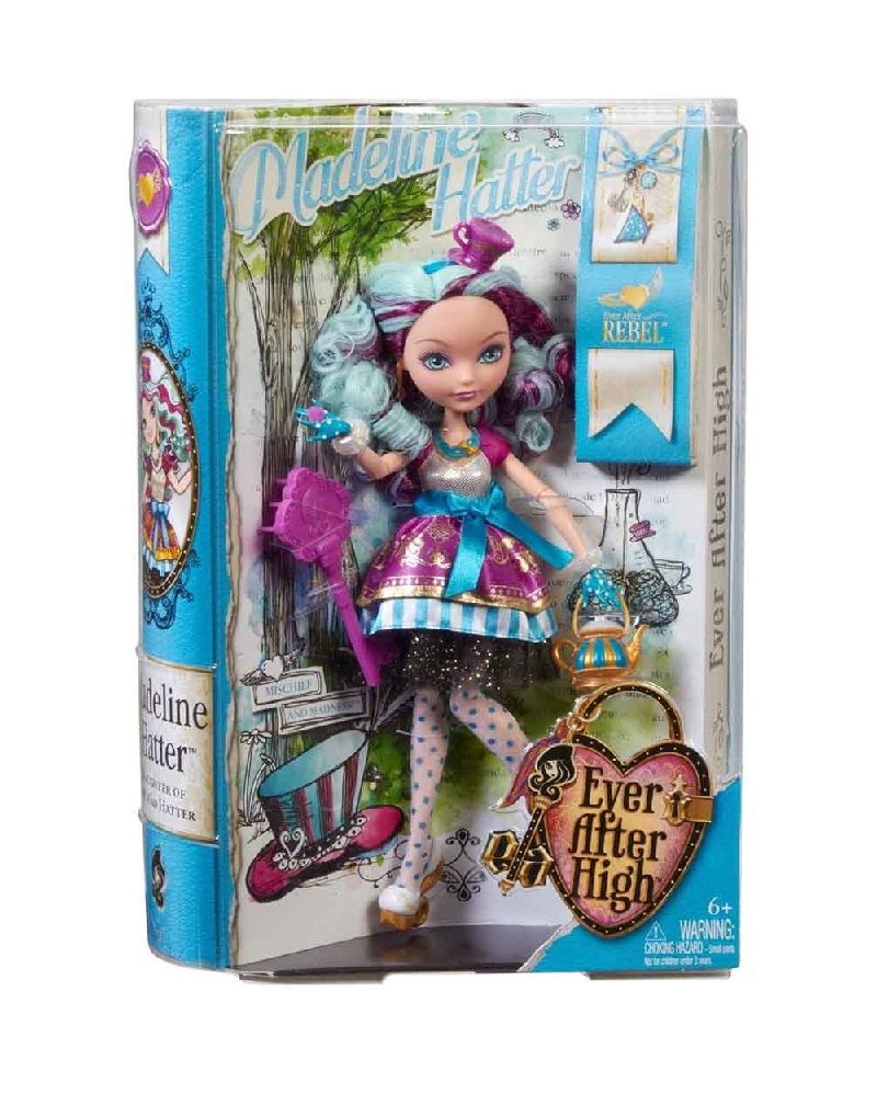 Кукла Ever After High Эвер Афтер Хай Меделин (Медлин) Хеттер Базовая  (первое издание) Mattel - купить с доставкой по выгодным ценам в  интернет-магазине OZON (873778520)