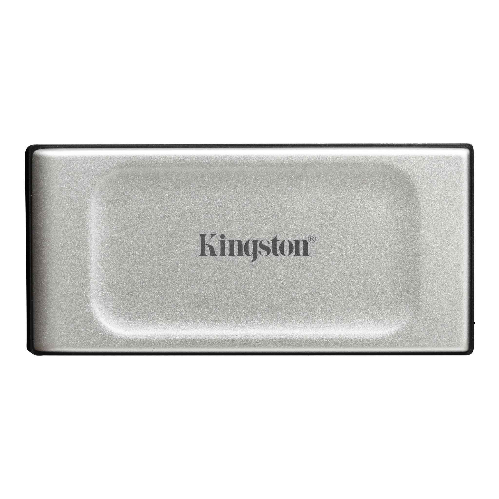 4 ТБ внешний SSD Kingston XS2000 USB 3.2 Gen 2x2 (SXS2000/4000G), серебряный