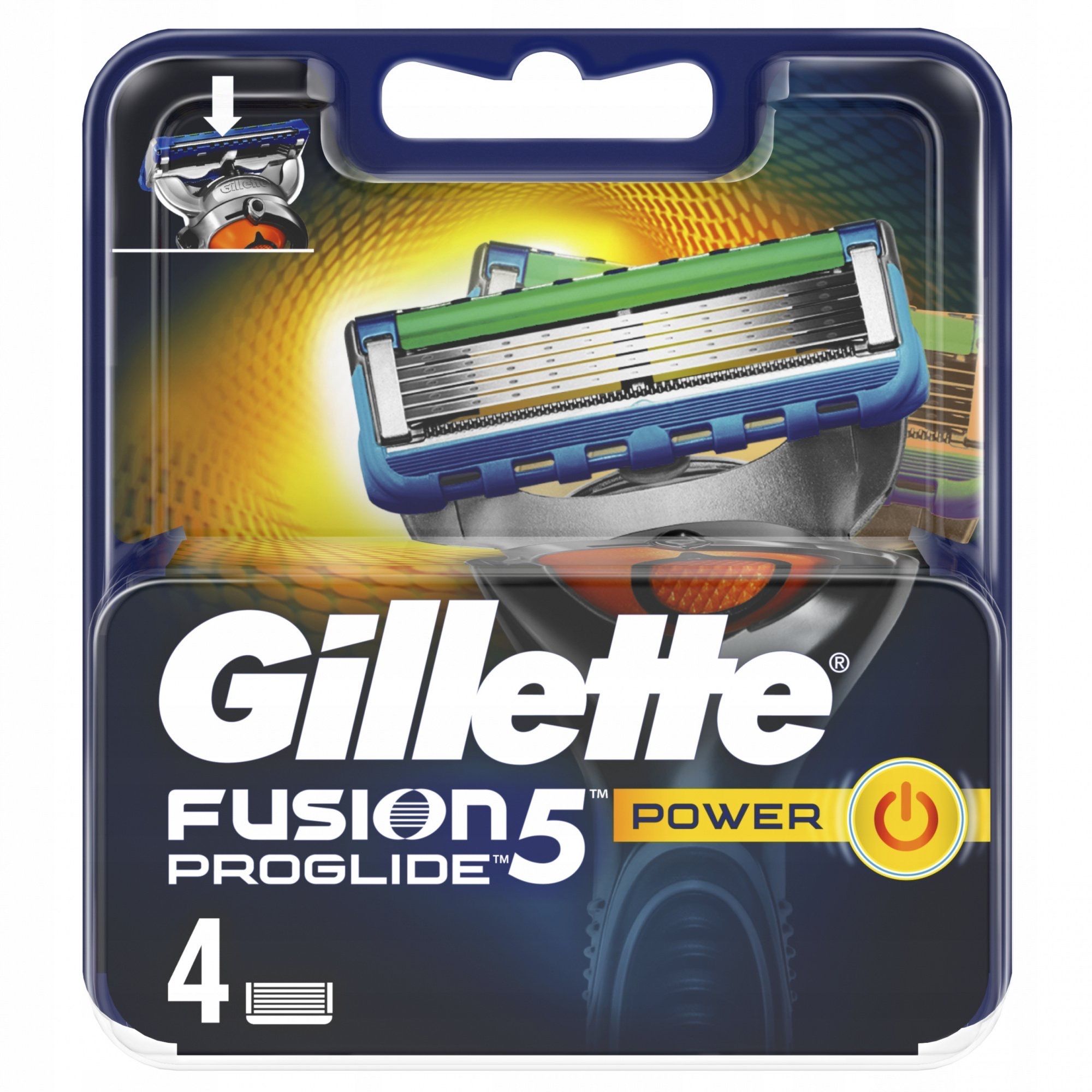 Сменные кассеты для бритья gillette fusion flexball proglide power