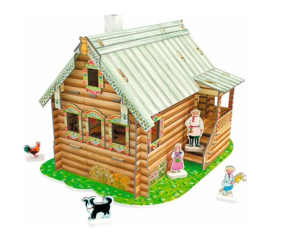 Проект игрушки из русской избушки