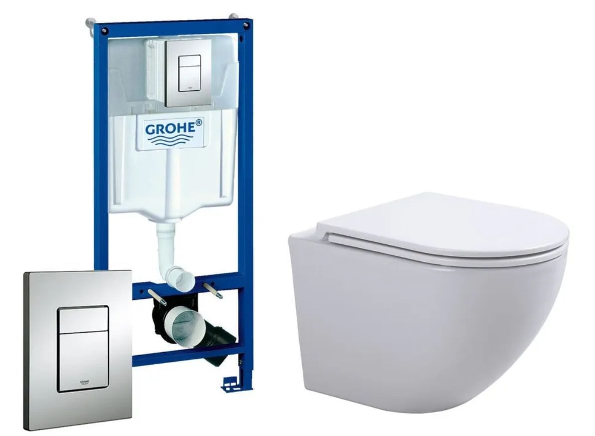 Подвесной унитаз grohe