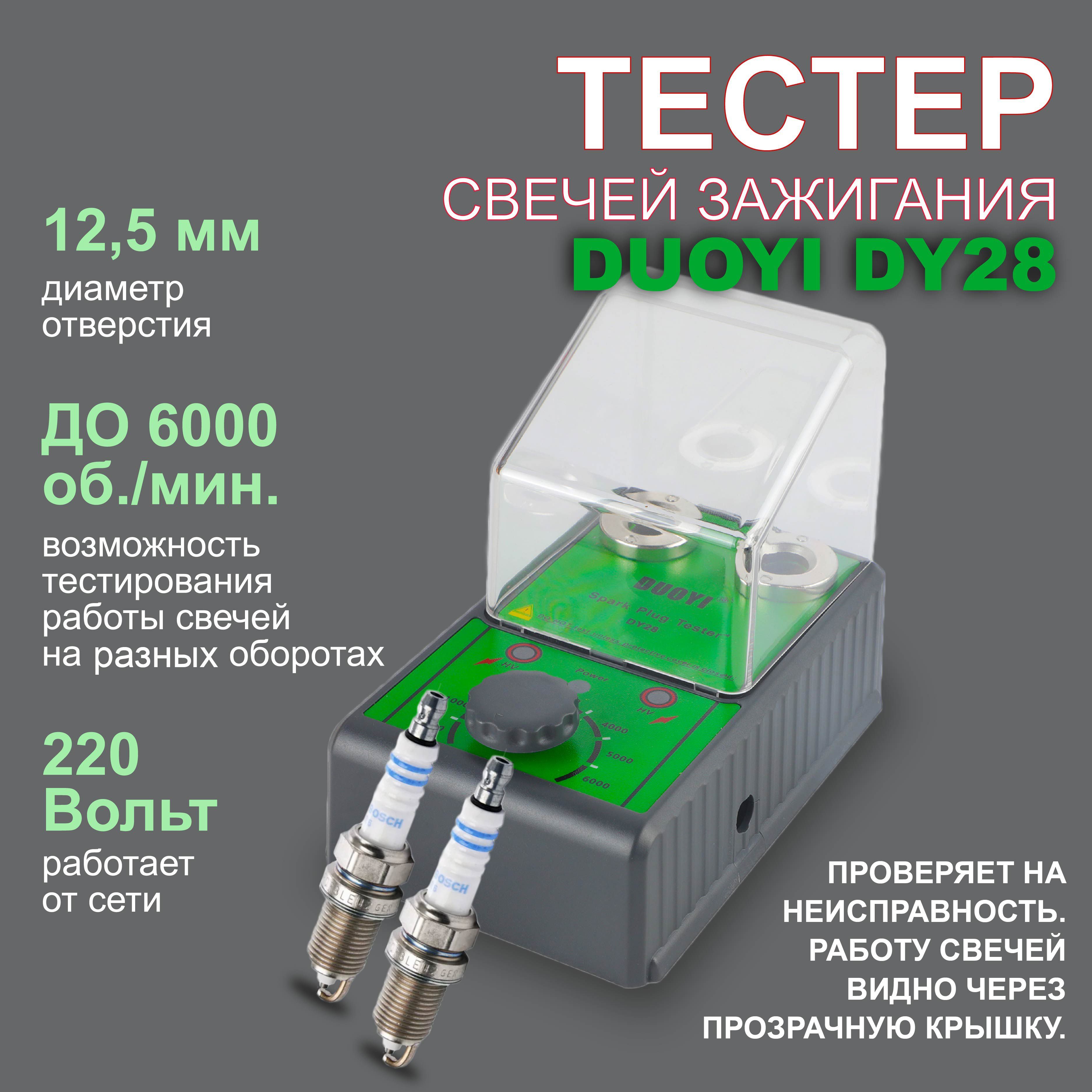 Приспособление для проверки свечей зажигания