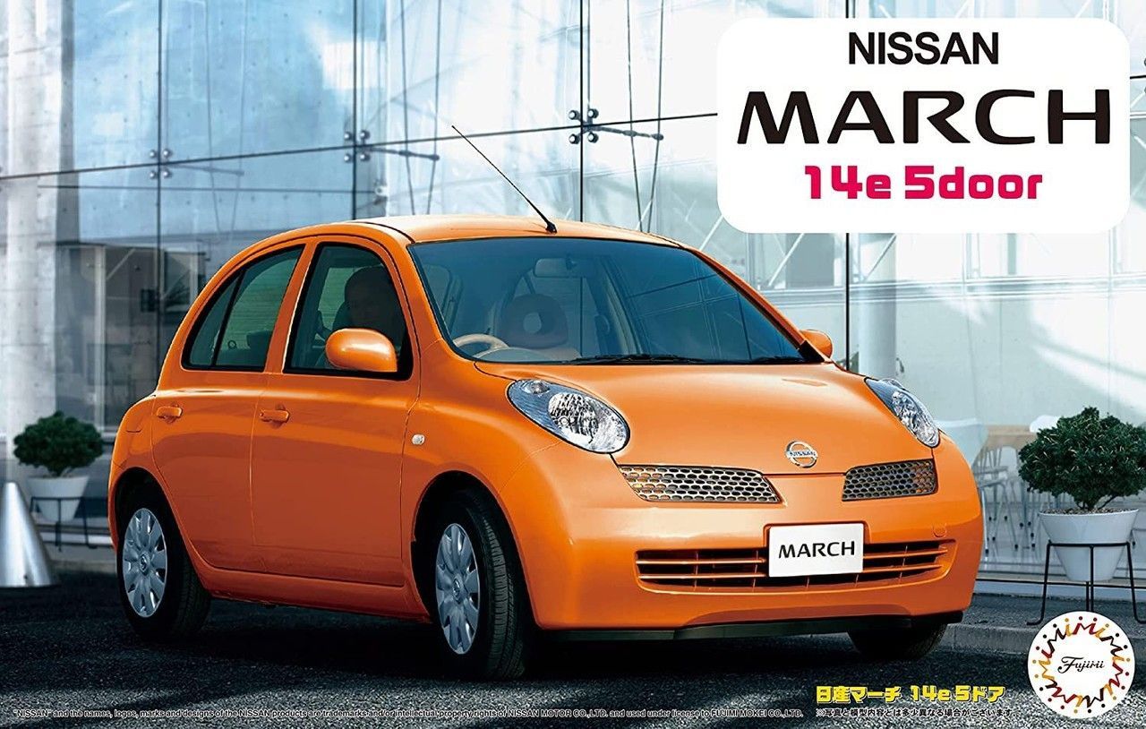 Сборная модель Nissan March 14e 5-door