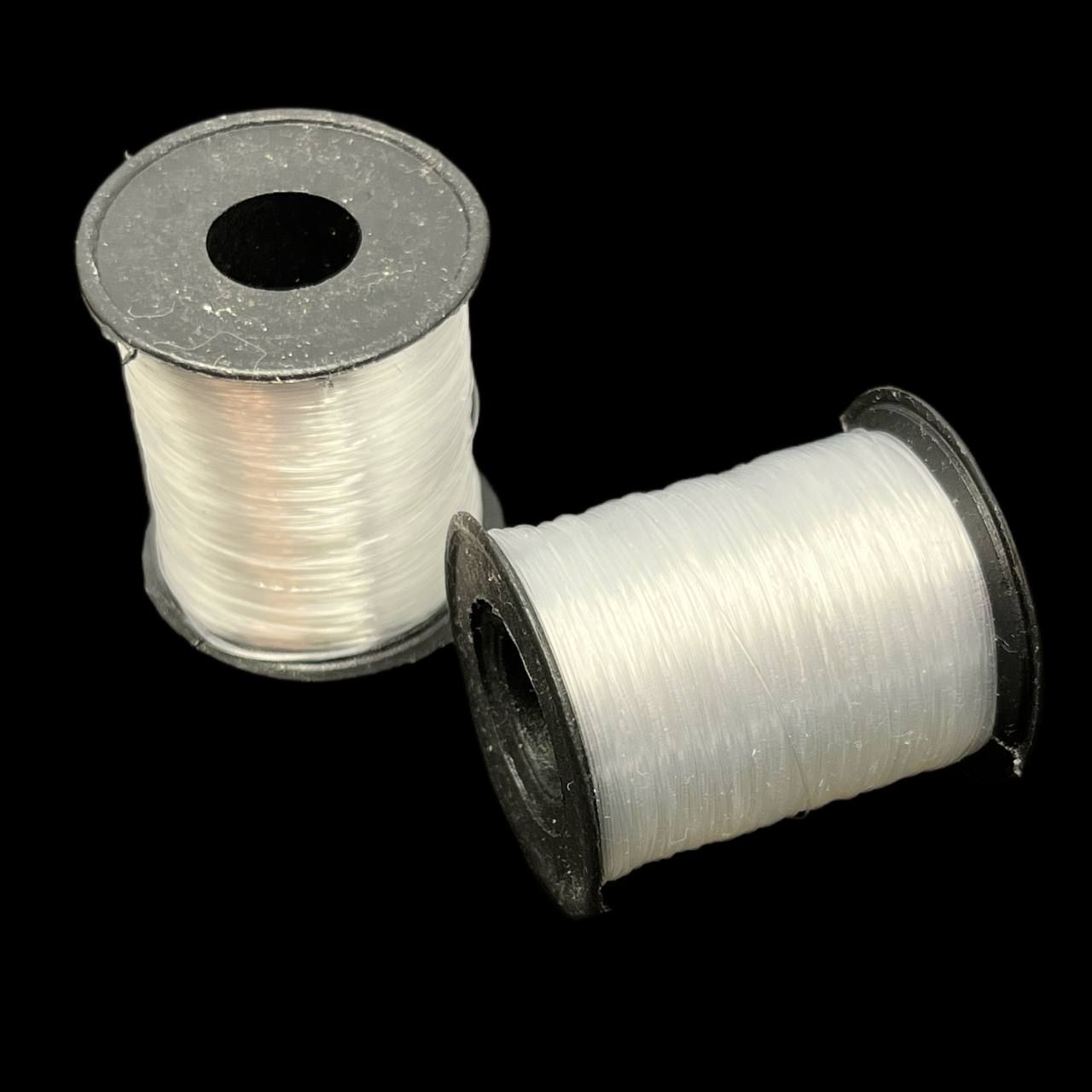 Бусины на леске. Титановая нить для маникюра. Красивые нарощенные волосы. Нить для бисероплетения. Шнур замшевый плоский.