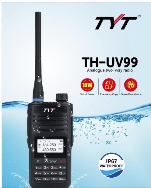 Рация TYT TH-UV99 Type-C 10 Вт