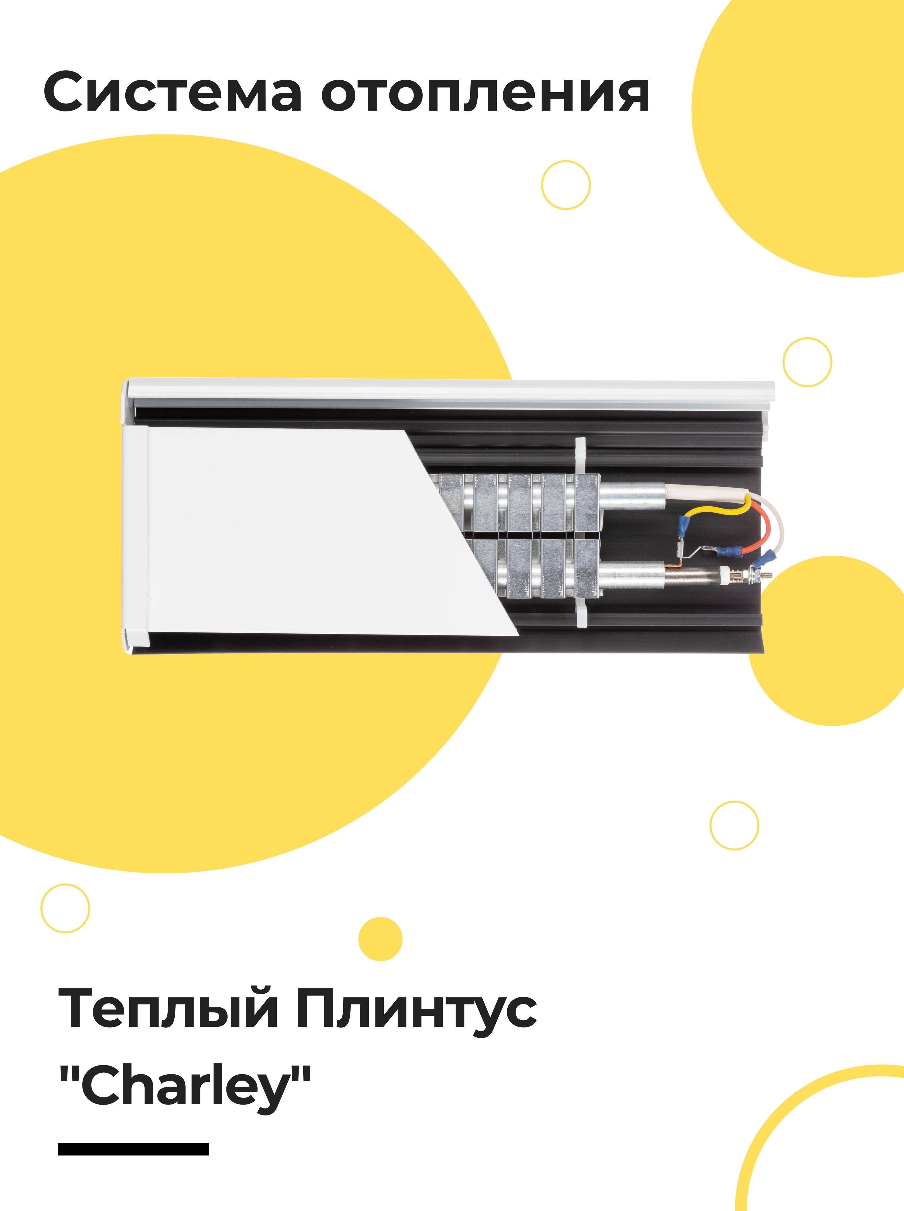 Теплый плинтус Термия ЭВНА 0,18/230 П2 (цб)