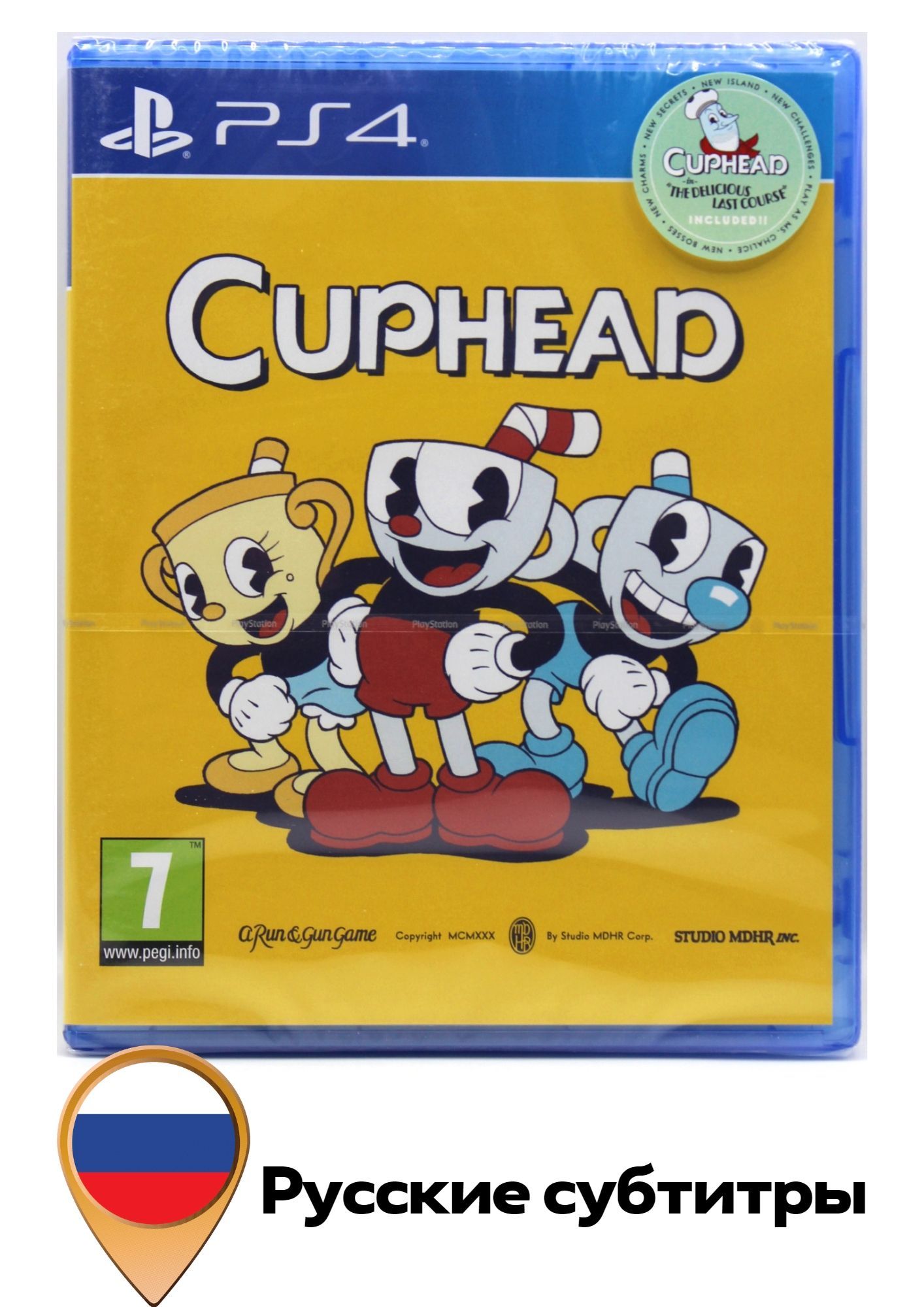 Игра Cuphead (PlayStation 4, Русские субтитры) купить по низкой цене с  доставкой в интернет-магазине OZON (941272250)